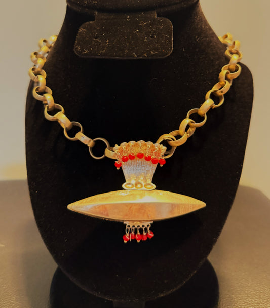 Traditional Newari Tayo Necklace – Handmade Ethnic Jewelry from Nepal